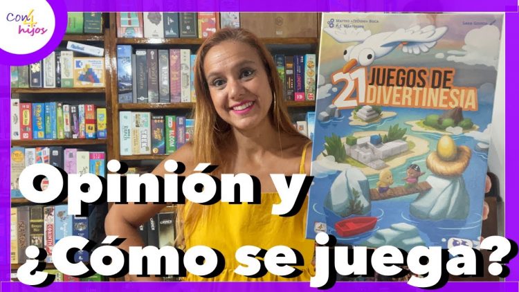 21 JUEGOS DE DIVERTINESIA (Maldito Games) Opinión y ¿Cómo se juega?