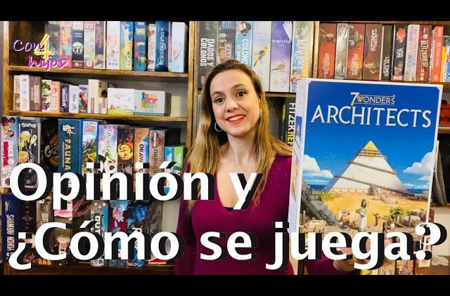 7 Wonders Architects (Asmodee) Opinión y ¿Cómo se Juega? [Set Collection / Familiar]
