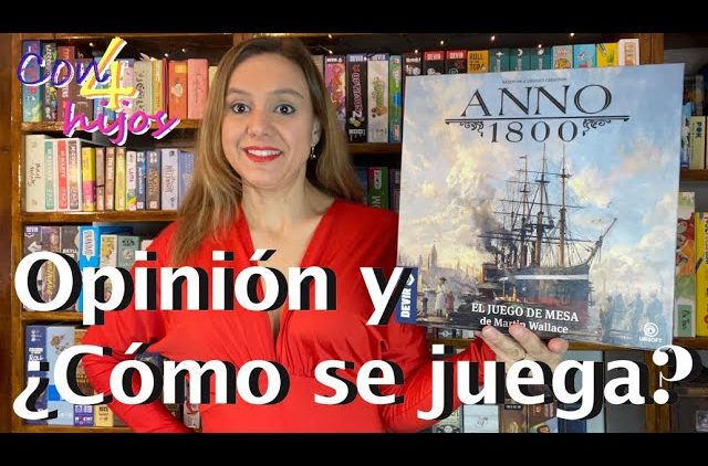 ANNO 1800 (Devir) Opinión y ¿Cómo se juega? [Eurogame / colocacion de trabajadores]