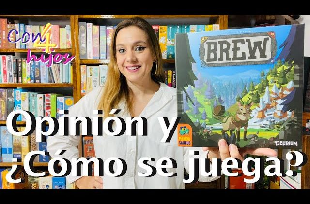 BREW (Delirium) Opinión y ¿Cómo se juega? [ Gestión de dados]