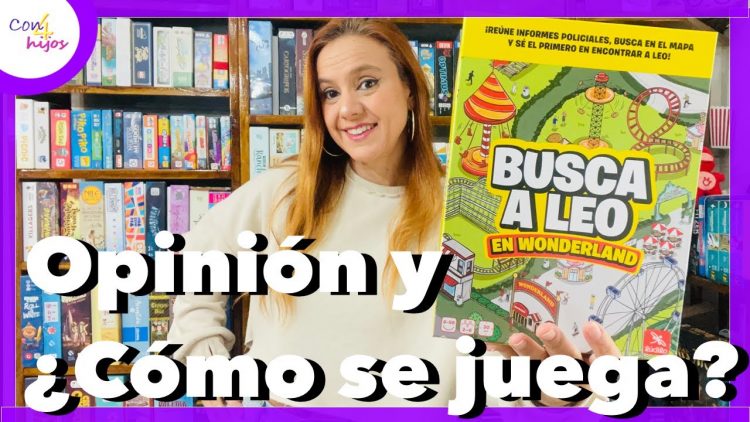 BUSCA A LEO (Lúdlio) Opinión y ¿Cómo se juega?