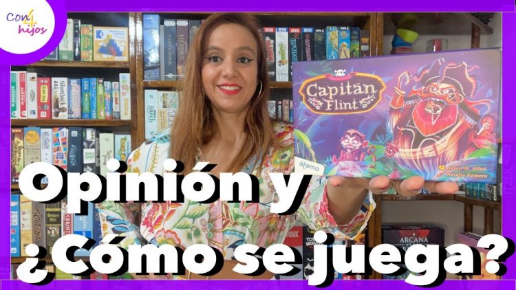 CAPITAN FLINT (Atomo Games) Opinión y ¿Cómo se juega?