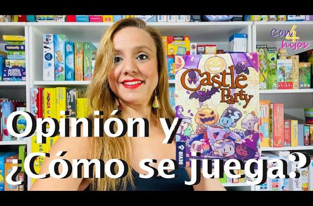 CASTLE PARTY (Devir) Opinion y ¿Cómo se juega? [Flip & Write]