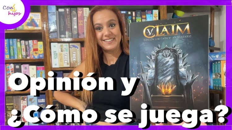 CLAIM EDICION LIMITADA V ANIVERSARIO (SD Games) Opinión y ¿Cómo se juega?