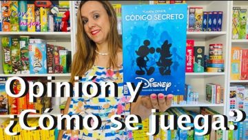 Codigo Secreto Disney (Devir) Opinion y ¿Cómo se juega? [juegos de deduccion]