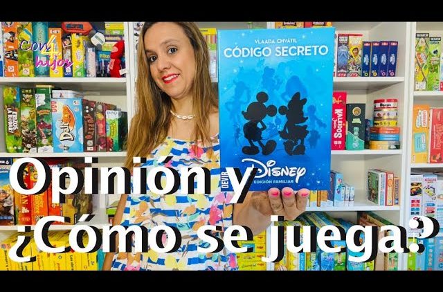 Codigo Secreto Disney (Devir) Opinion y ¿Cómo se juega? [juegos de deduccion]