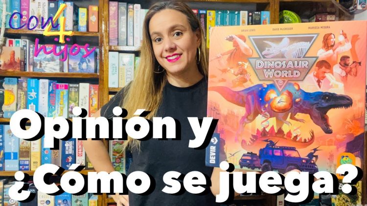 Dinosaur World (Devir) Opinión y ¿Cómo se juega?