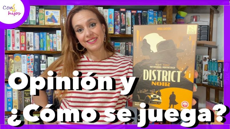 DISTRICT NOIR (Mebo Games) Opinión y ¿Cómo se juega?