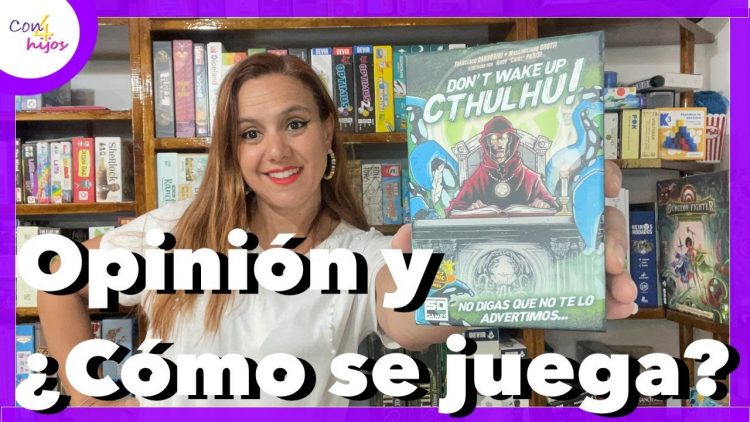 DON´T WAKE UP CTHULHU (SD Games) Opinión y ¿Cómo se juega?