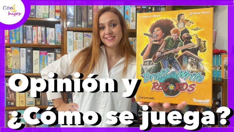 DRAFT AND WRITE RECORDS (Maldito Games) Opinión y ¿Cómo se juega?