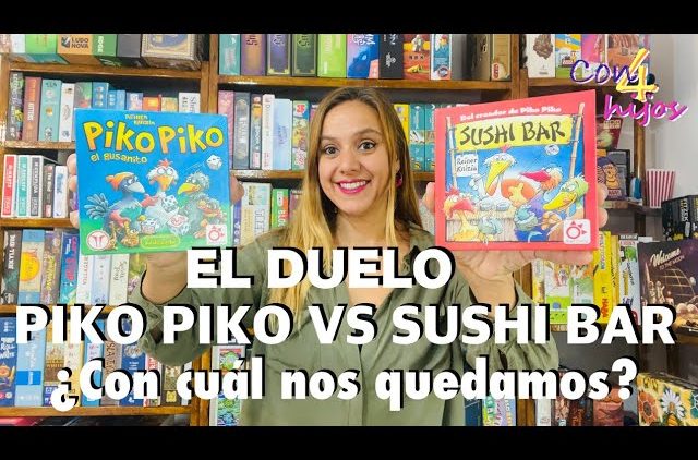 [EL DUELO] Piko Piko VS Sushi Bar (MERCURIO) ¿Con cuál nos quedamos? y ¿Cómo se juegan?