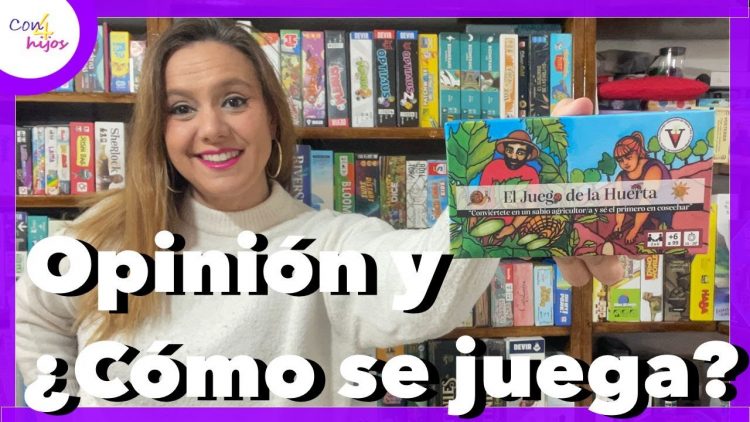 EL JUEGO DE LA HUERTA (Autoeditado) Opinión y ¿Cómo se juega?