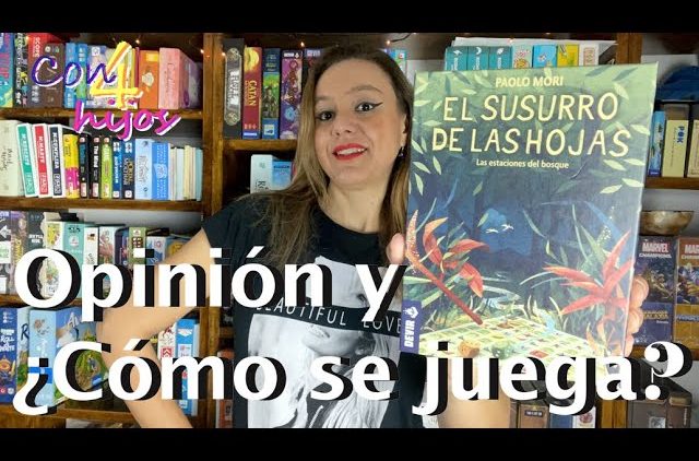 EL SUSURRO DE LAS HOJAS (Devir) Opinión y ¿Cómo se juega? [Roll & Write]