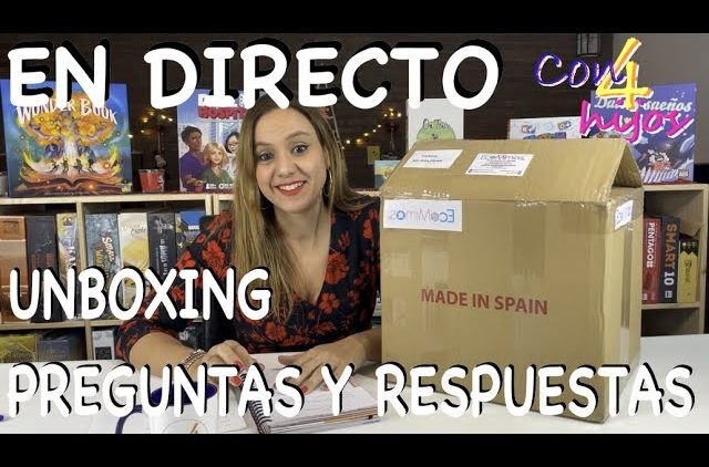 EN DIRECTO – UNBOXING PEDIDO ECOMIMOS + PREGUNTAS Y RESPUESTAS