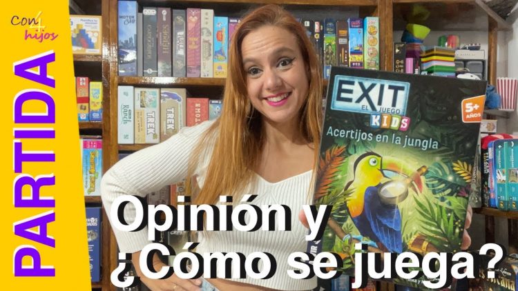 EXIT KIDS – Acertijos en la jungla (Devir) Partida, Opinión y ¿Cómo se juega?