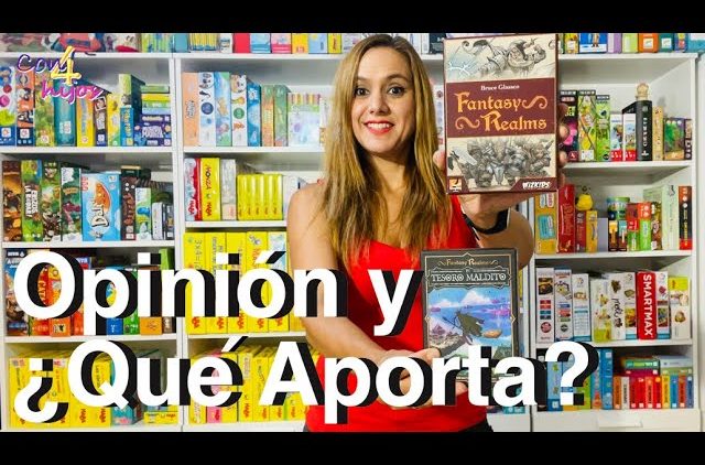 Fantasy Realms + Expansión Tesoro Maldito (Looping Games) Opinión y ¿Qué aporta? [juego de cartas]