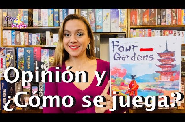 Four Gardens (ARRAKIS GAMES) Opinión y ¿Cómo se juega? [Gestión de Recursos / Set Collection]