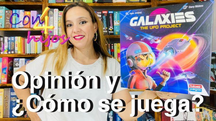 GALAXIES THE UFO PROJECT (Falomir Juegos) Opinión y ¿Cómo se juega? [abstracto / puzzle]