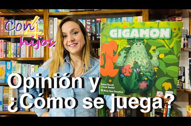 Gigamon (Maldito Games) Opinión y ¿Cómo se juega? [Memory]