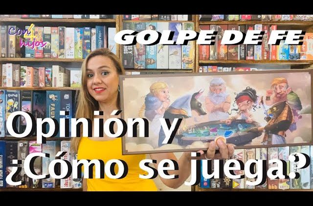 GOLPE DE FE (Maldito Games) Opinión y ¿Cómo se juega? [Flick / Mayorias]