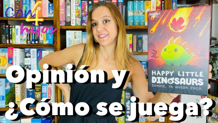 Happy Little Dinosaur (Asmodee) Opinión y ¿Cómo se juega? [cartas]