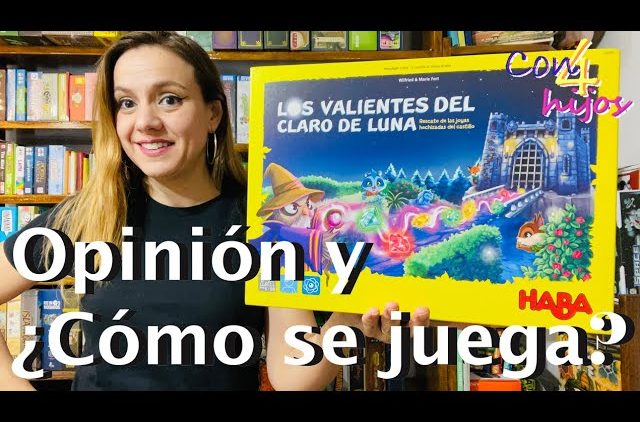 LOS VALIENTES DEL CLARO DE LUNA (Haba) Opinión y ¿Cómo se juega? [Infantil]