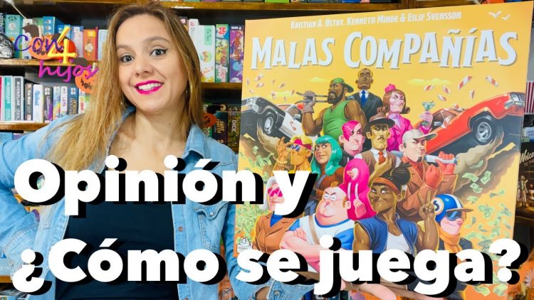 Malas Compañias (Asmodee) Opinión y ¿Cómo se juega?