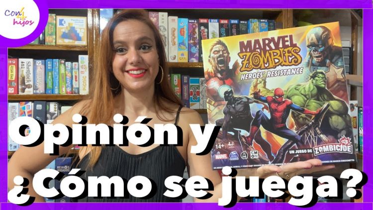 MARVEL ZOMBIES HEROES RESISTANCE (Asmodee) Opinión y ¿Cómo se juega?