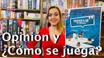 Mensaje Final (@tcg_factory) Opinión y ¿Cómo se juega? [Party / Deducción / Dibujar]