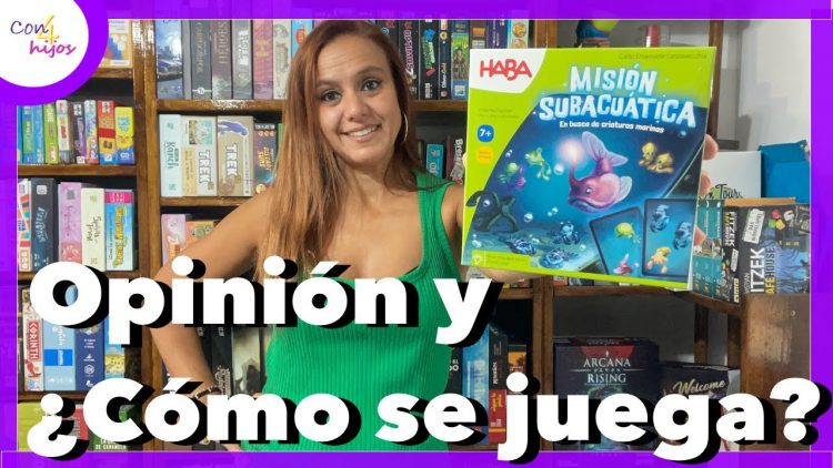 MISION SUBACUATICA (Haba) Opinión y ¿Cómo se juega?