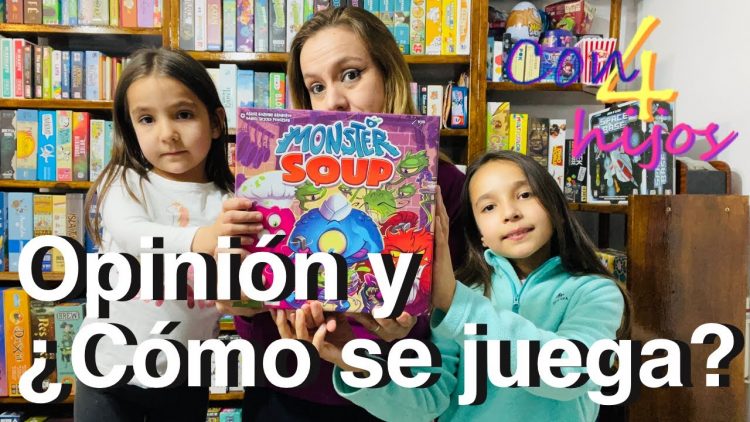Monster Soup (Asmodee) Opinión, Partida y ¿Cómo se juega? [infantil]