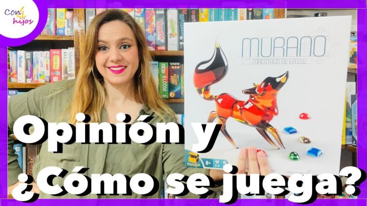 MURANO MAESTROS DE LA LUZ (Asmodee) Opinión y ¿Cómo se juega?