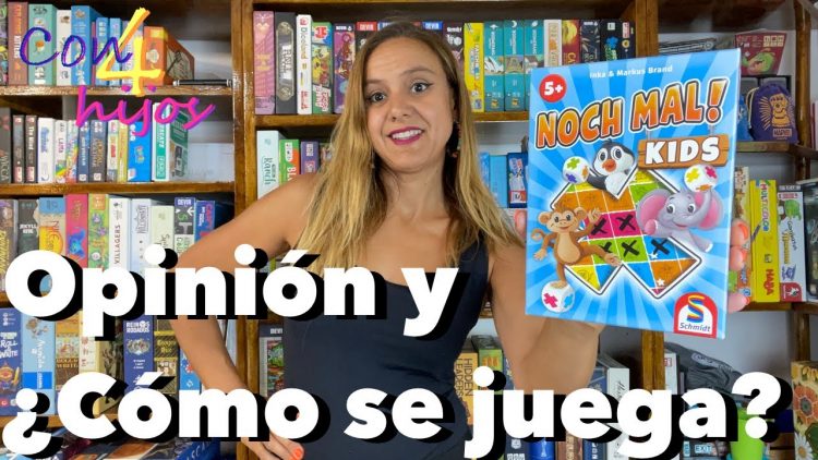 Noch Mal! Kids – Plenus Kids (Schmidt) Opinión y ¿Cómo se juega? [Roll & Write]