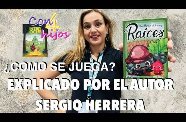 Raices (MixinGames) Explicación y mecánica por parte del Autor Sergio Herrera – [Cartas]