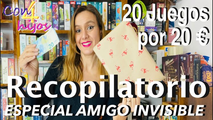 RECOPILATORIO 💰20 Juegos de mesa por 20€💰 – 🎁 ESPECIAL AMIGO INVISIBLE 🎁  (Volumen 2)