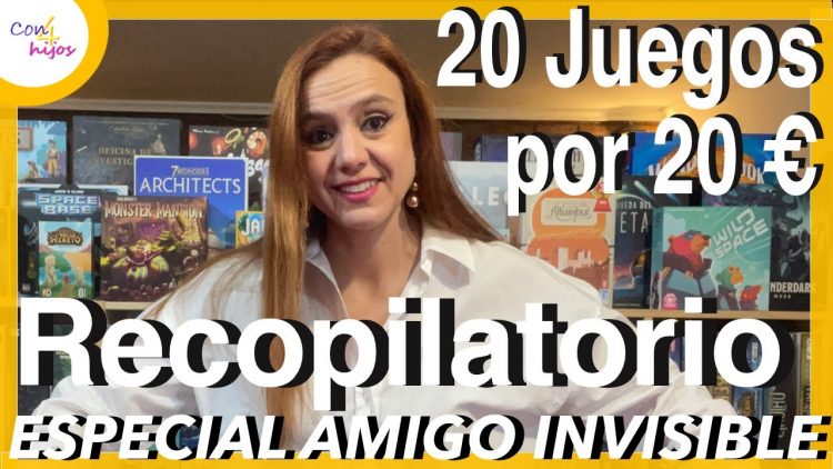 RECOPILATORIO 💰20 Juegos de mesa por 20€💰 – 🎁 ESPECIAL AMIGO INVISIBLE 🎁 (Volumen 3)