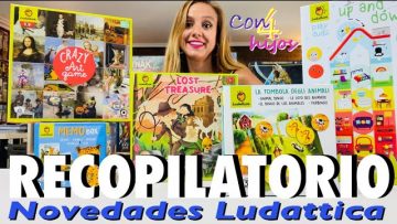Recopilatorio de Novedades Ludattica (Juegos de Mesa Especiales  2 – 5 años)