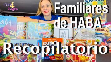 RECOPILATORIO JUEGOS DE MESA FAMILIARES HABA