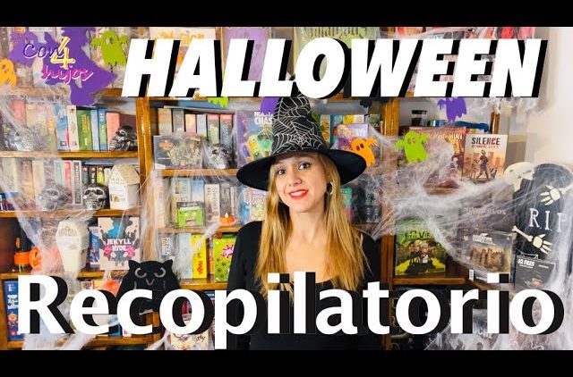 Recopilatorio Juegos de Mesa para Halloween (ideas para Adultos, Familiares e Infantiles)
