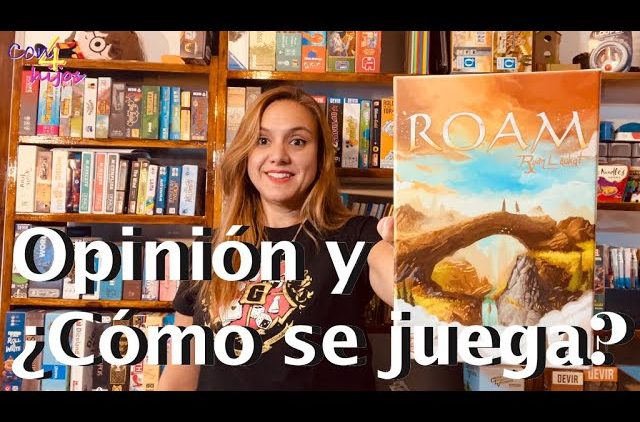 Roam (Maldito Games) Opinión y ¿Cómo se juega? [abstracto / gestion de cartas ]
