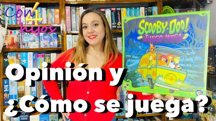 SCOOBY DOO El juego de mesa (Asmodee) Opinión y ¿Cómo se juega?