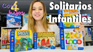 Solitarios Infantiles (CLEVER GAMES) MOA – ZOO LOCO – EXPLORADORES – ULURU