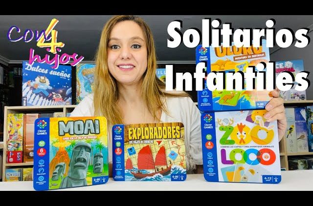 Solitarios Infantiles (CLEVER GAMES) MOA – ZOO LOCO – EXPLORADORES – ULURU