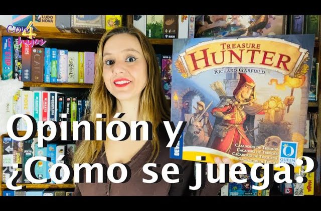 Treasure Hunter (Devir) Opinión y ¿Cómo se juega? [Draft / Gestion de mano]
