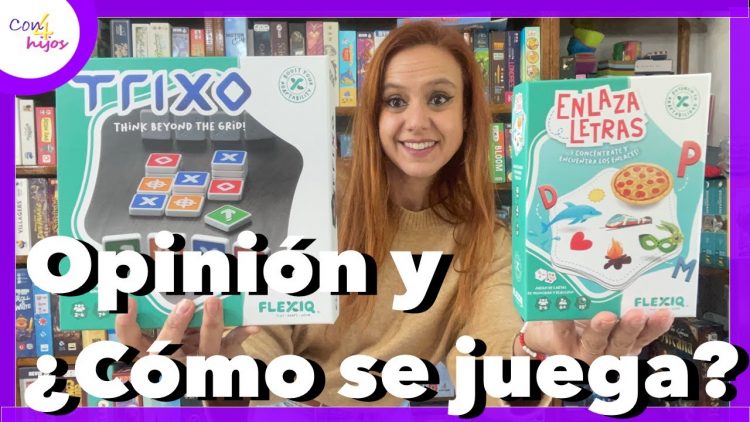TRIXO y ENLAZA LETRAS  (FlexiQ) Opinión y ¿Cómo se juegan?