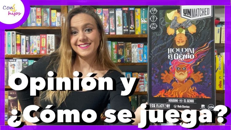 UNMATCHED HOUDINI VS EL GENIO (TCG Factory) Opinión y ¿Como se juega?