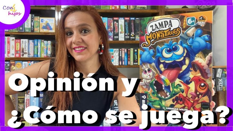 ZAMPA MONSTRUOS (Devir) Opinión y ¿Cómo se juega?