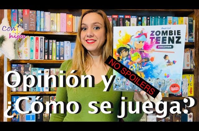 ZOMBIE TEENZ (Asmodee) Opinión y ¿Como se juega? [legacy /cooperativo / infantil ]